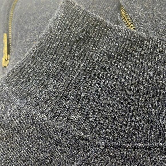 The Men's Store at Bloomingdale's Mens Wool Cashmere Blend Sweater Blue Size XL - Picture 9 of 10